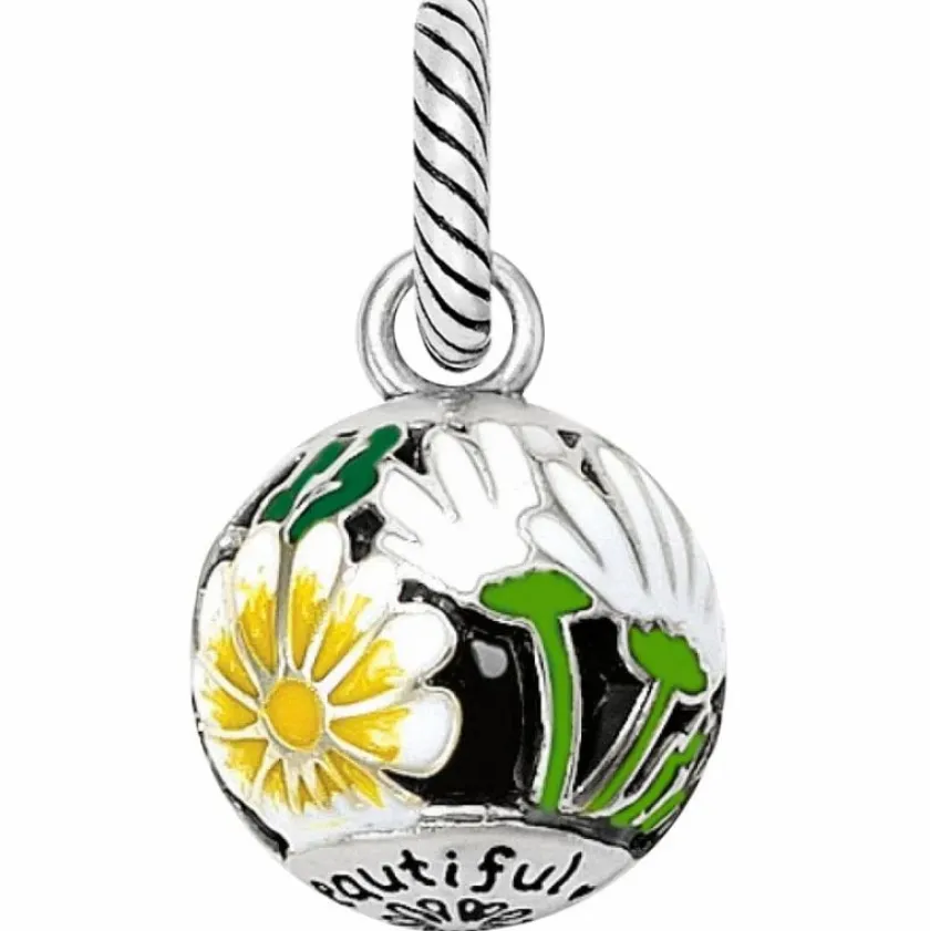 Brighton Flower Bulb Charm Silver-Multi Fashion