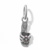 Brighton Flower Petal Shoe Charm Silver-Pink Sale