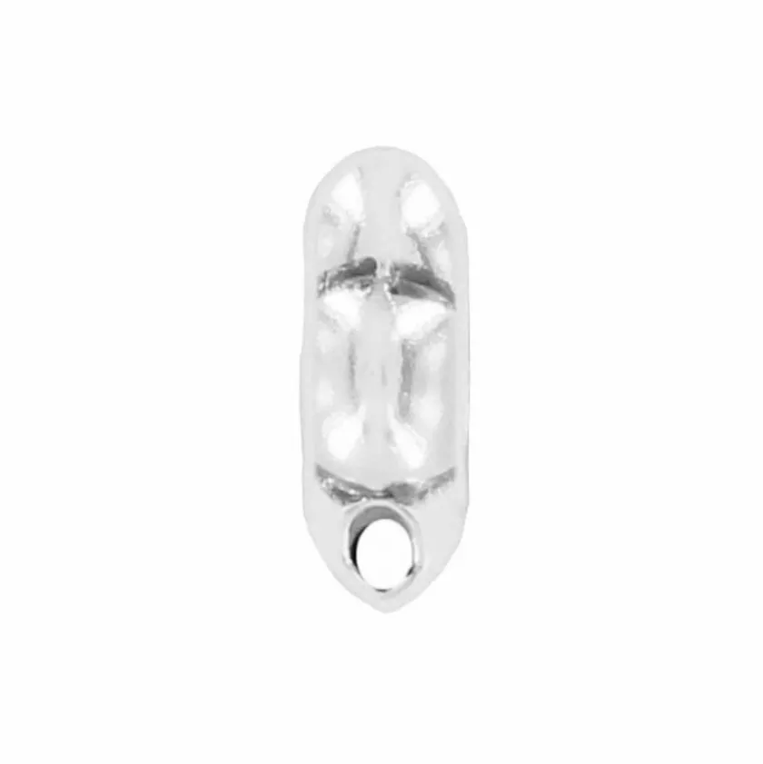 Brighton Flower Snap Bead Silver Best