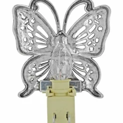 Brighton Fly By Night Butterfly Night Light Silver Discount