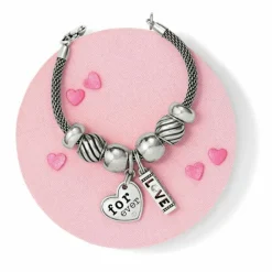 Brighton Forever Be Loved Charm Silver Clearance