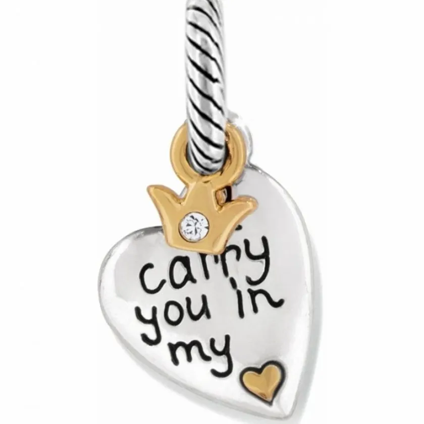 Brighton Forever In My Heart Charm Bangle Silver-Gold Online