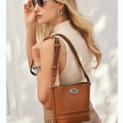 Brighton Freda Small Cross Body Bucket Bag New