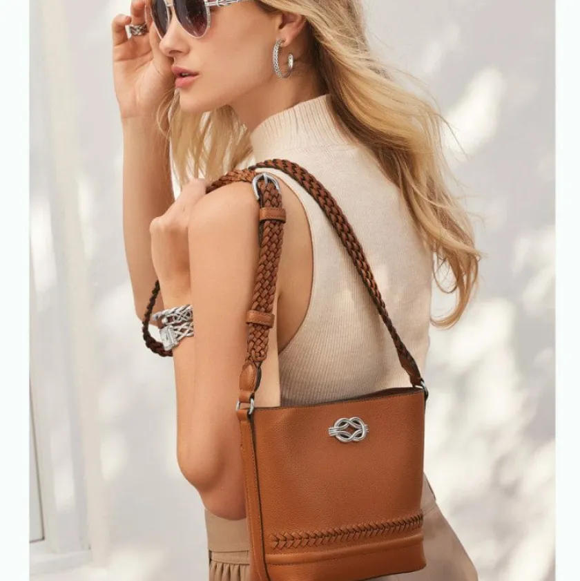 Brighton Freda Small Cross Body Bucket Bag New