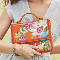 Brighton French Garden Belle Flap Bag Multi Online