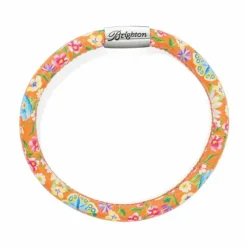 Brighton French Garden Flower Woodstock Bracelet Orange Outlet