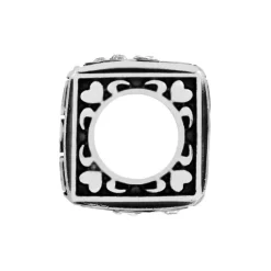 Brighton Friends Forever Cube Bead Silver Best