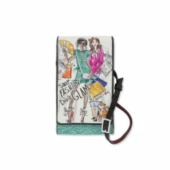 Brighton From Tokyo With Love Phone Organizer Multi Discount