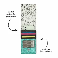 Brighton From Tokyo With Love Phone Organizer Multi Discount