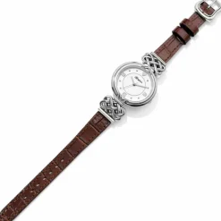 Brighton Galway Reversible Watch Brown-Black New
