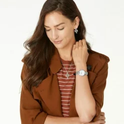 Brighton Galway Reversible Watch Brown-Black New