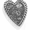 Brighton Garden Heart Trinket Tray Silver Sale