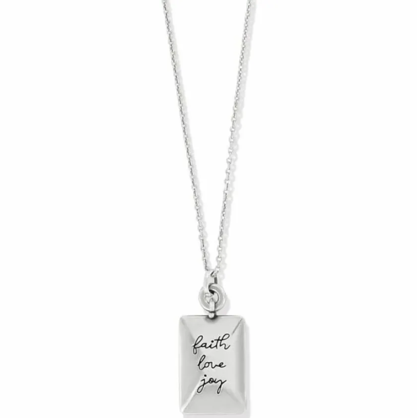 Brighton Garden's Splendour Hummingbird Necklace Silver-Multi Outlet