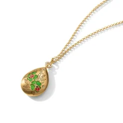Brighton Garden's Splendour Ladybug Necklace Gold-Multi Online