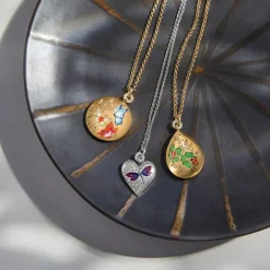 Brighton Garden's Splendour Ladybug Necklace Gold-Multi Online