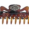Brighton Geneva Small Hairclip Tortoise Best