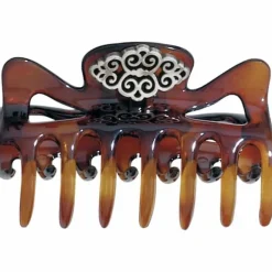 Brighton Geneva Small Hairclip Tortoise Best