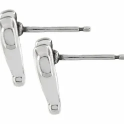 Brighton Genoa Heart Mini Post Earrings Silver Outlet