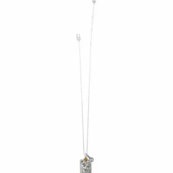 Brighton Give Love Glitz Flower Necklace Silver-Gold Online