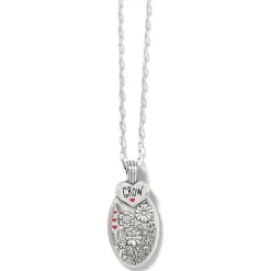 Brighton Give Love Grow Necklace Silver Outlet