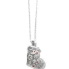 Brighton Give Love Peace Necklace Silver Discount