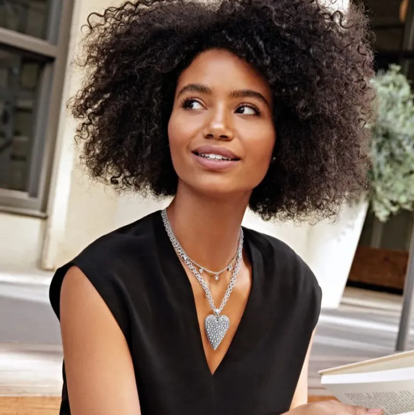Brighton Glisten Heart Convertible Necklace Online