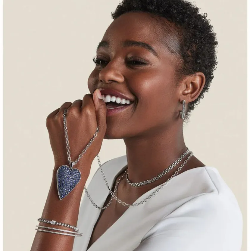 Brighton Glisten Heart Convertible Necklace Online