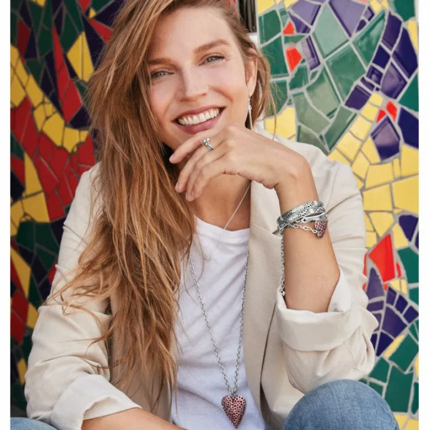 Brighton Glisten Heart Convertible Necklace Online