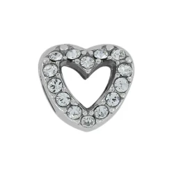 Brighton Glitter Hearts Bead Silver Outlet