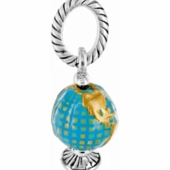 Brighton Globe Charm Blue Best