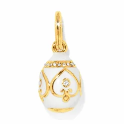 Brighton Golden Imperial Egg Charm Gold-White Discount