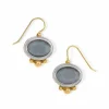 Brighton en Moon French Wire Earrings Gold Clearance