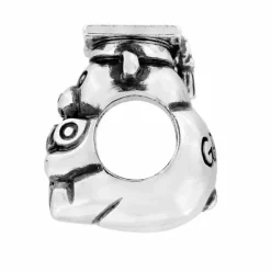 Brighton Grad Bear Bead Silver Fashion
