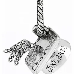Brighton Graduation Cap Charm Silver Sale