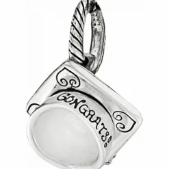 Brighton Graduation Cap Charm Silver Sale