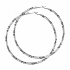 Brighton Grande Hoop Charm Earrings Outlet