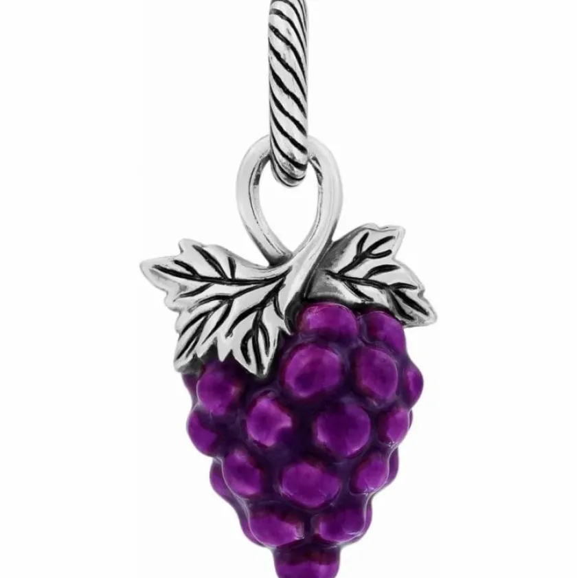 Brighton Grapeful Bunch Charm Purple Hot