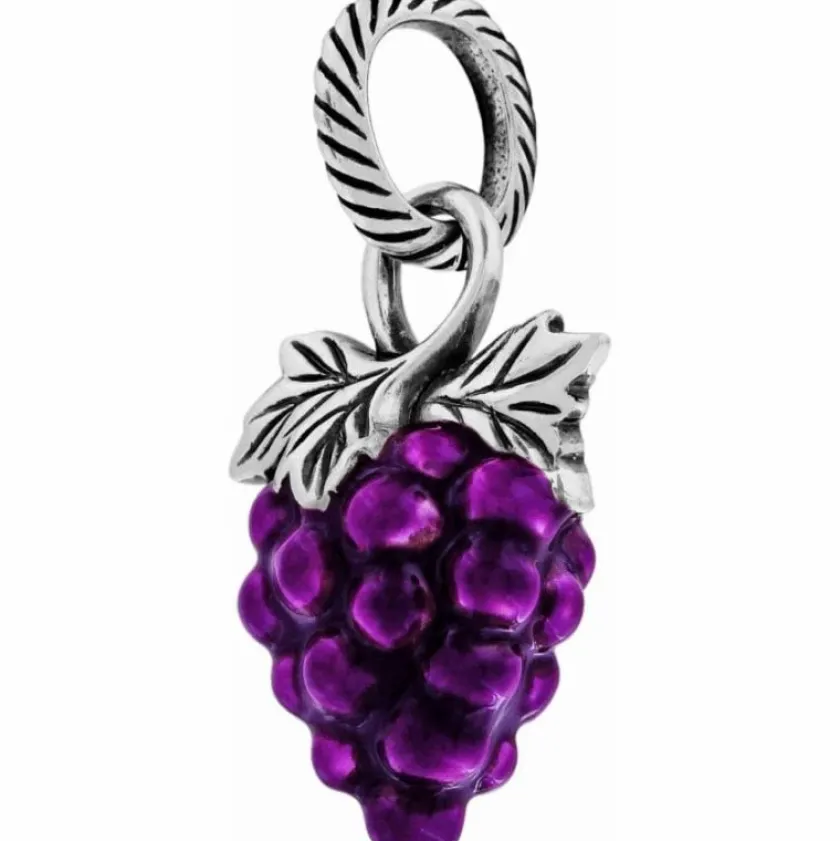 Brighton Grapeful Bunch Charm Purple Hot