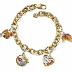 Brighton Gratitude Charm Silver-Gold Discount