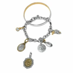 Brighton Guardian Angel Charm Silver-Gold Online