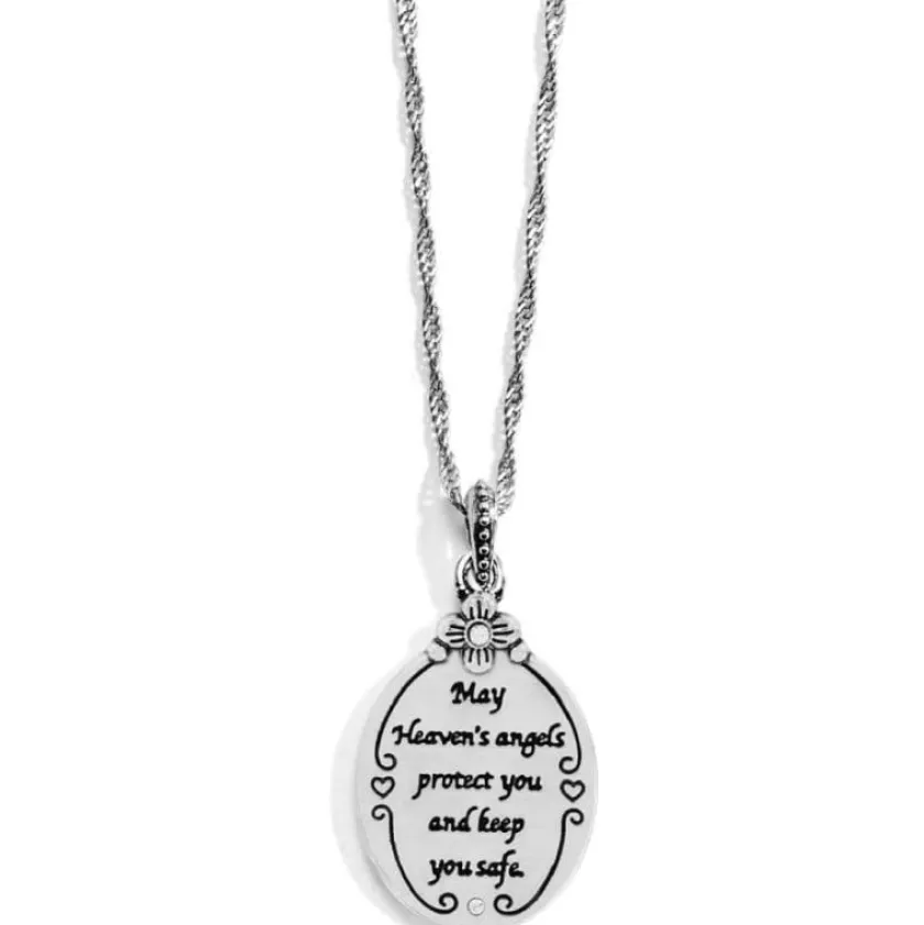 Brighton Guardian Angel Petite Necklace Silver New