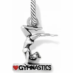 Brighton Gymnastic Charm Silver Fashion