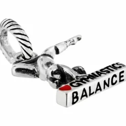 Brighton Gymnastic Charm Silver Fashion