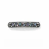 Brighton Halo Barrette Silver-Tanzanite Sale