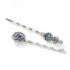 Brighton Halo Bobby Pin Set Silver-Tanzanite Best