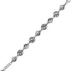 Brighton Halo Bracelet Silver-Tanzanite Best