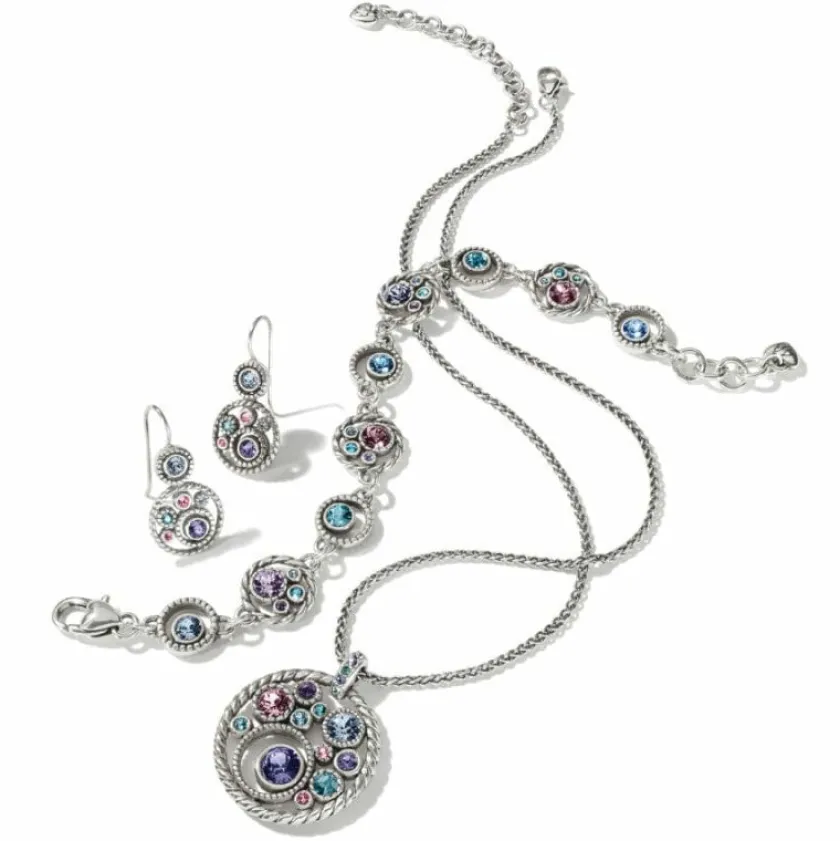 Brighton Halo Bracelet Silver-Tanzanite Best