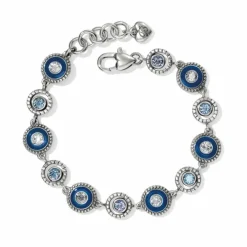 Brighton Halo Eclipse Bracelet Silver-Blue Outlet