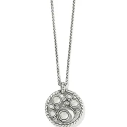 Brighton Halo Gems Necklace Silver-Multi Sale