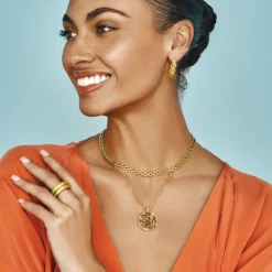 Brighton Halo Glow Necklace Gold Sale